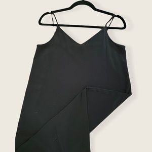 Uniqlo Black Spaghetti Strap Slip Dress